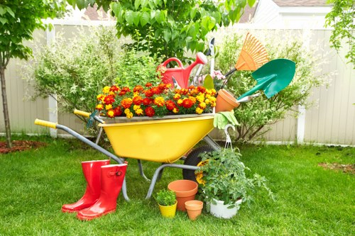 Eco-friendly landscaping with sustainable plants and design elements